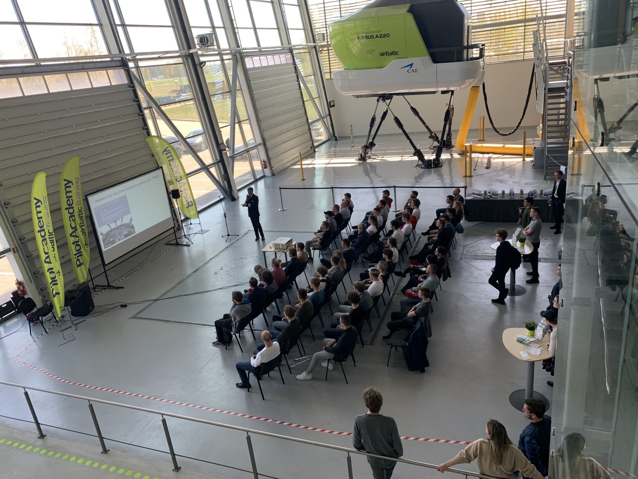 airBaltic Pilot Academy Open Day